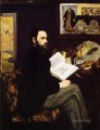 Retrato de Emile Zola Realismo Impresionismo Edouard Manet